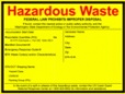 Hazardous Waste Tracking Application